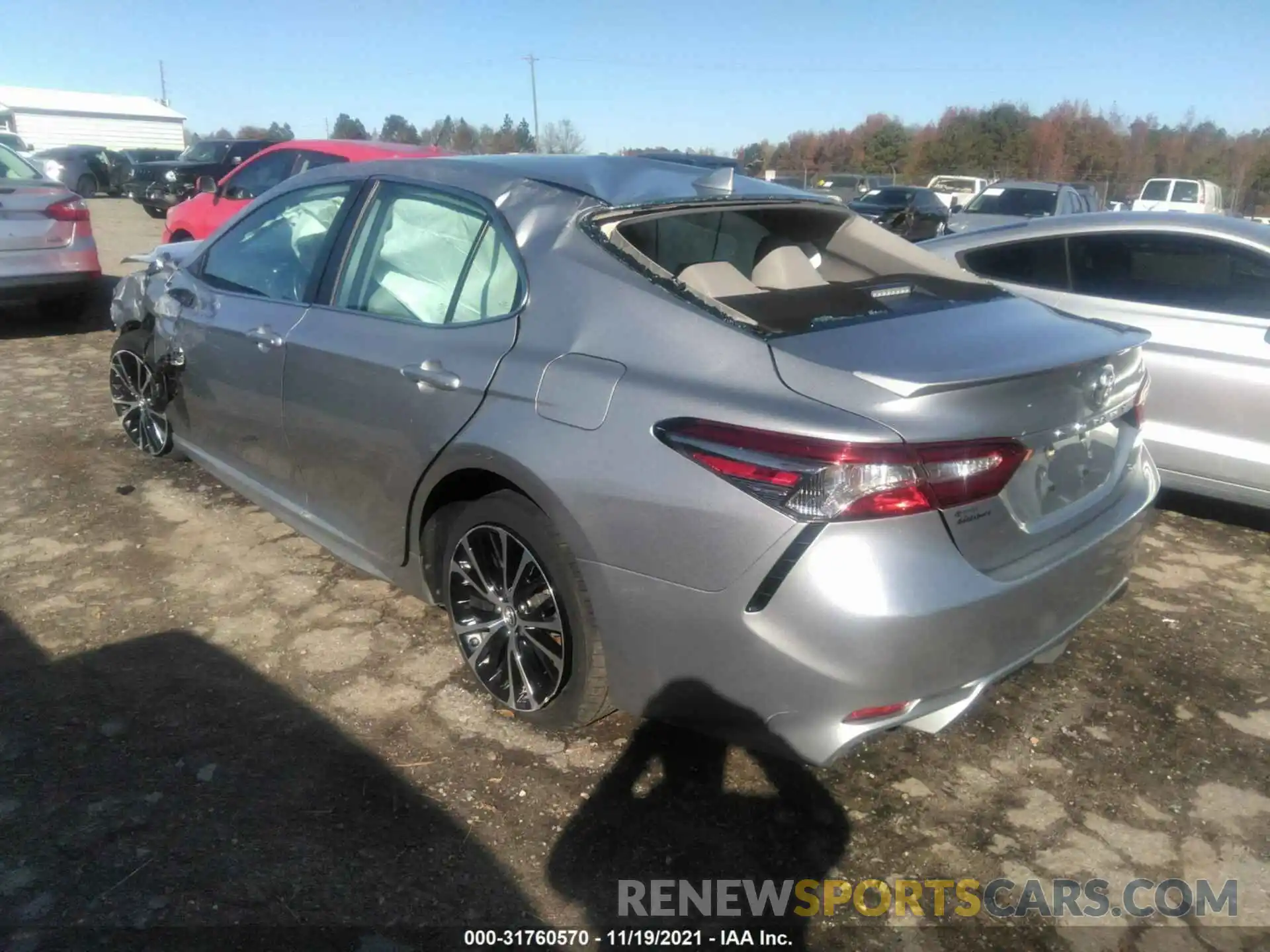 3 Photograph of a damaged car 4T1B11HK2KU227005 TOYOTA CAMRY 2019