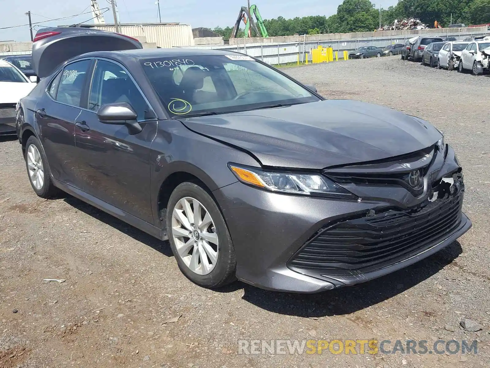 1 Photograph of a damaged car 4T1B11HK2KU227036 TOYOTA CAMRY 2019