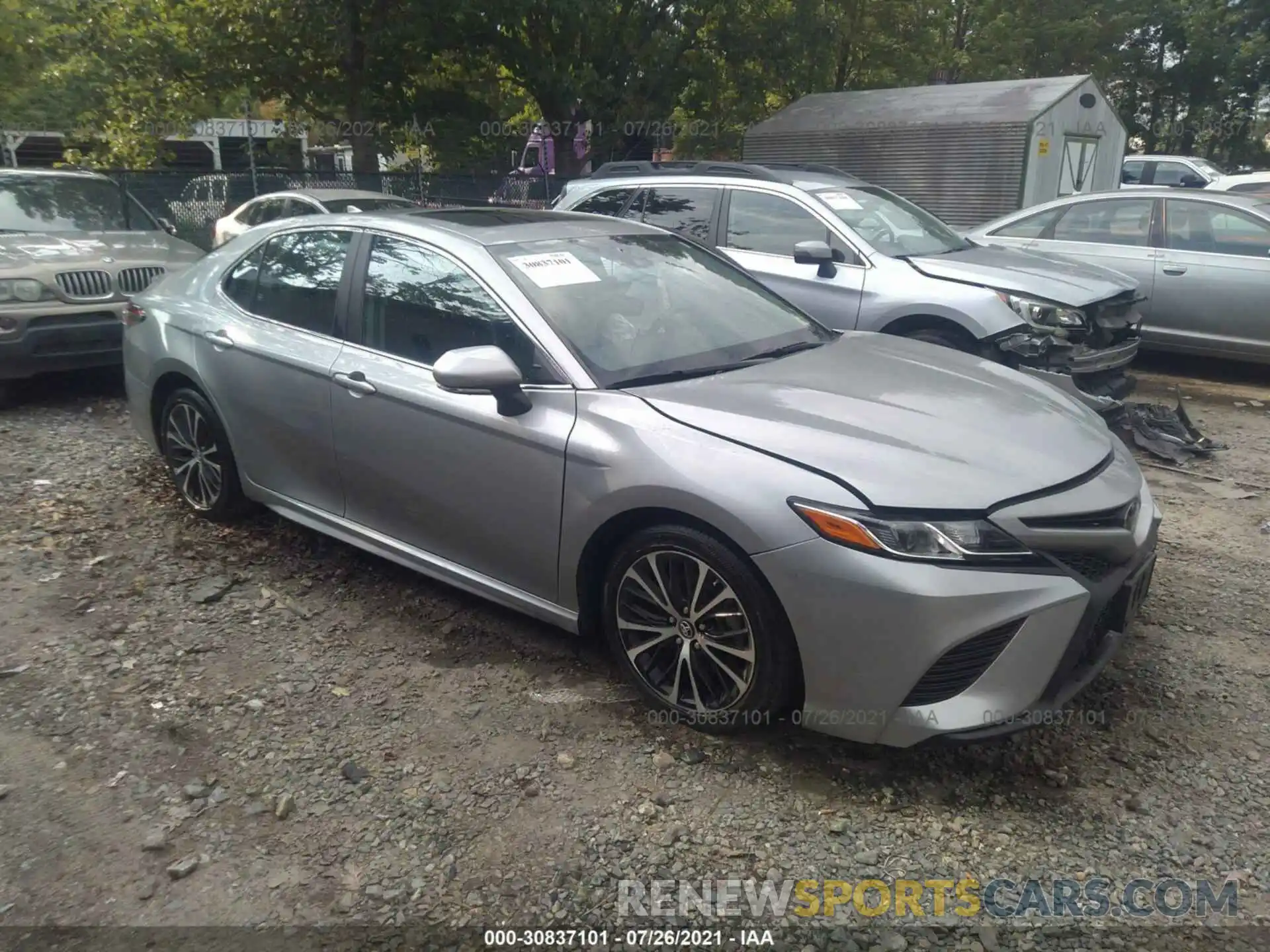 1 Photograph of a damaged car 4T1B11HK2KU227294 TOYOTA CAMRY 2019