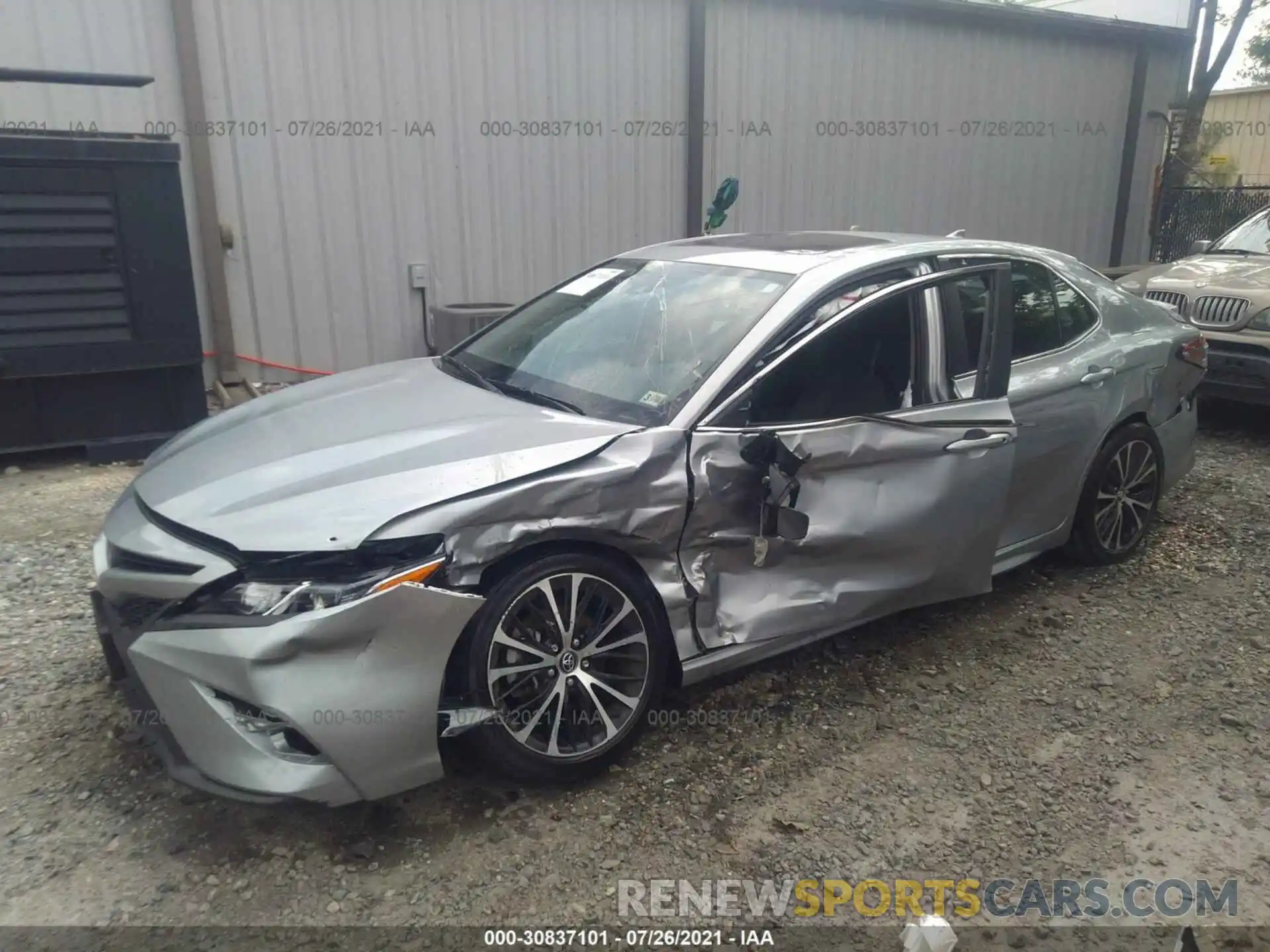 2 Photograph of a damaged car 4T1B11HK2KU227294 TOYOTA CAMRY 2019