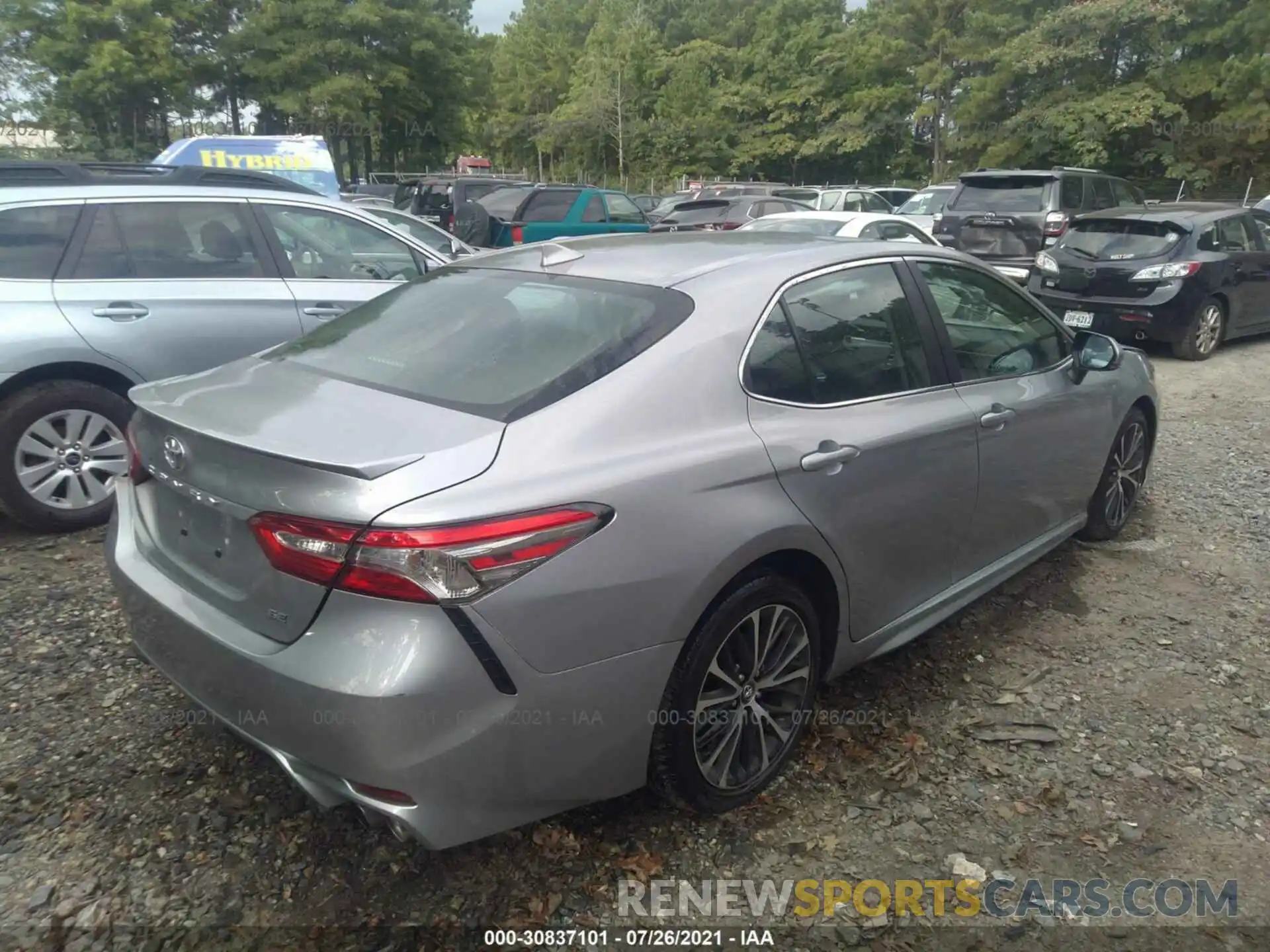 4 Photograph of a damaged car 4T1B11HK2KU227294 TOYOTA CAMRY 2019