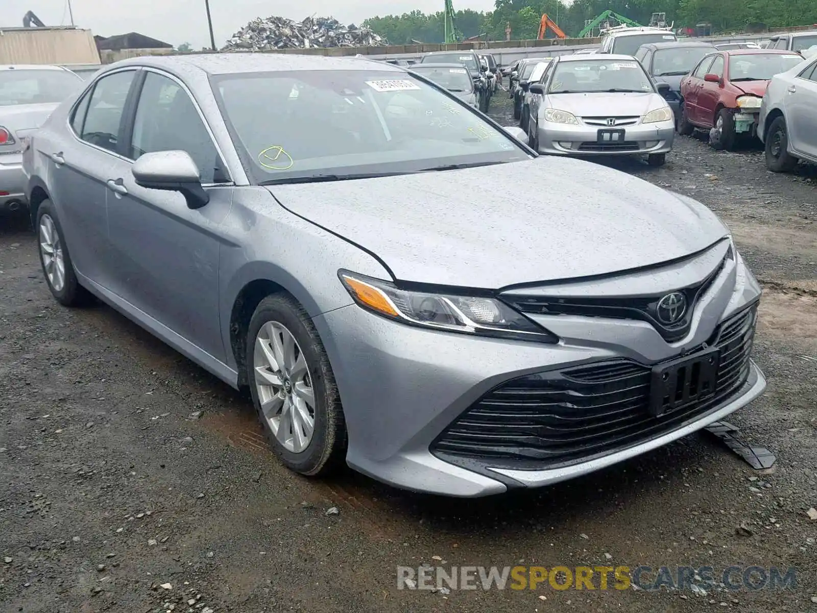 1 Photograph of a damaged car 4T1B11HK2KU229806 TOYOTA CAMRY 2019