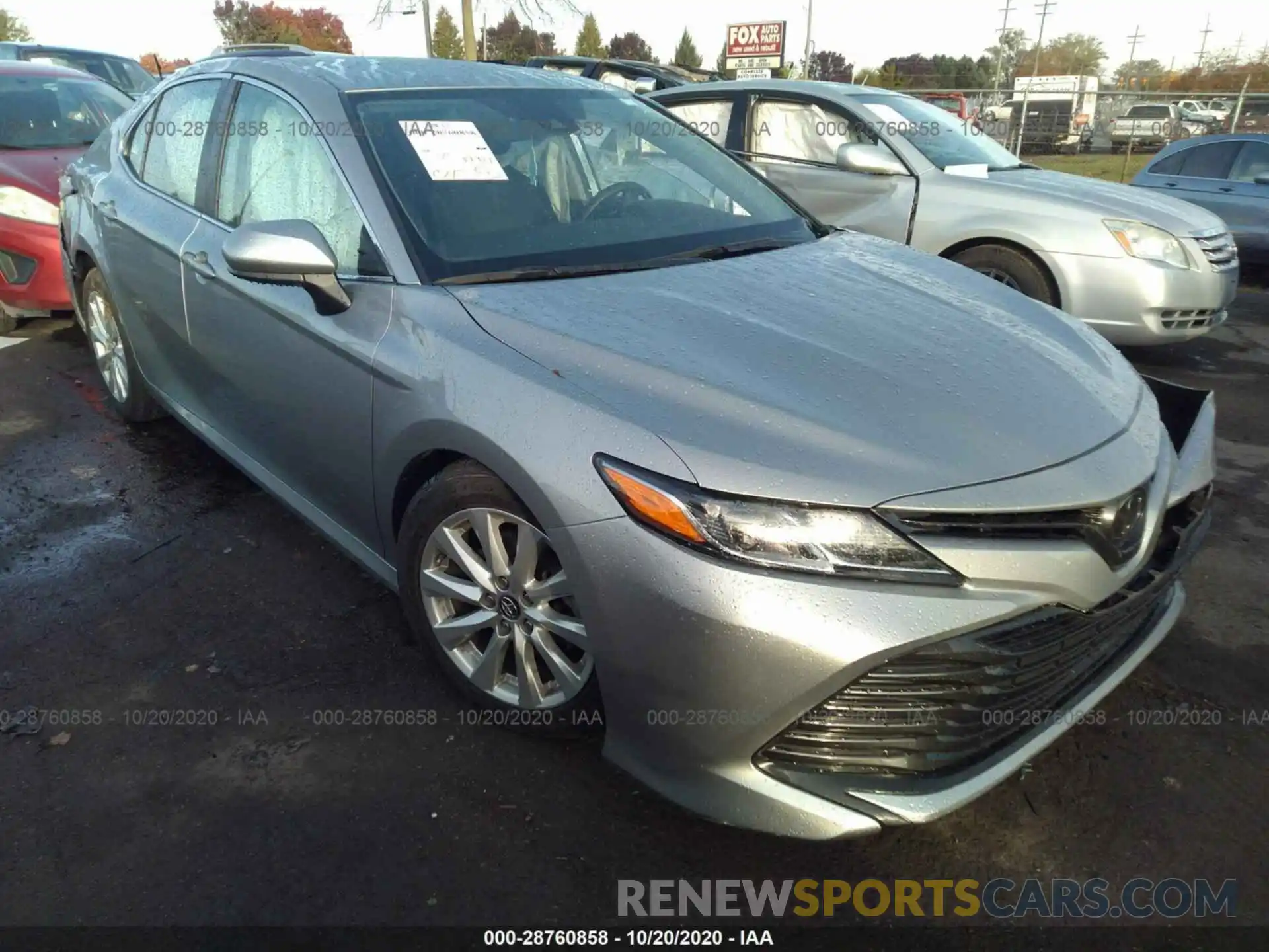 1 Photograph of a damaged car 4T1B11HK2KU229983 TOYOTA CAMRY 2019