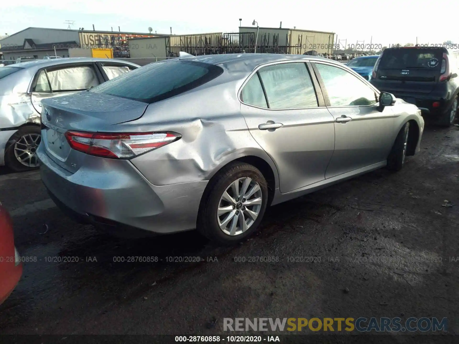 4 Photograph of a damaged car 4T1B11HK2KU229983 TOYOTA CAMRY 2019