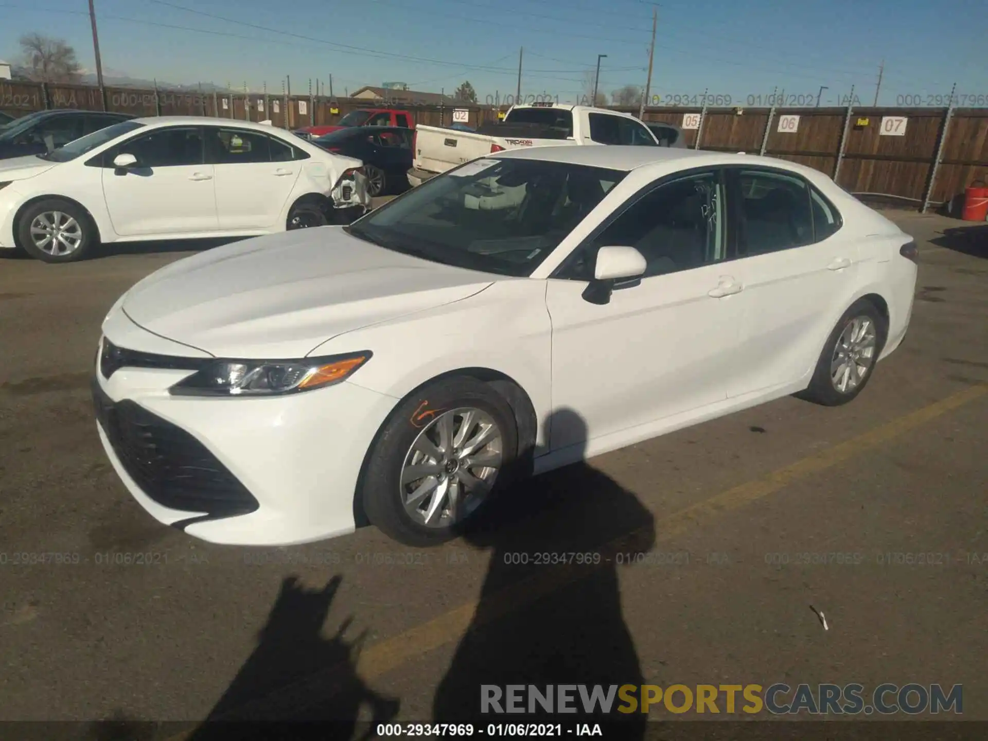 2 Photograph of a damaged car 4T1B11HK2KU230437 TOYOTA CAMRY 2019