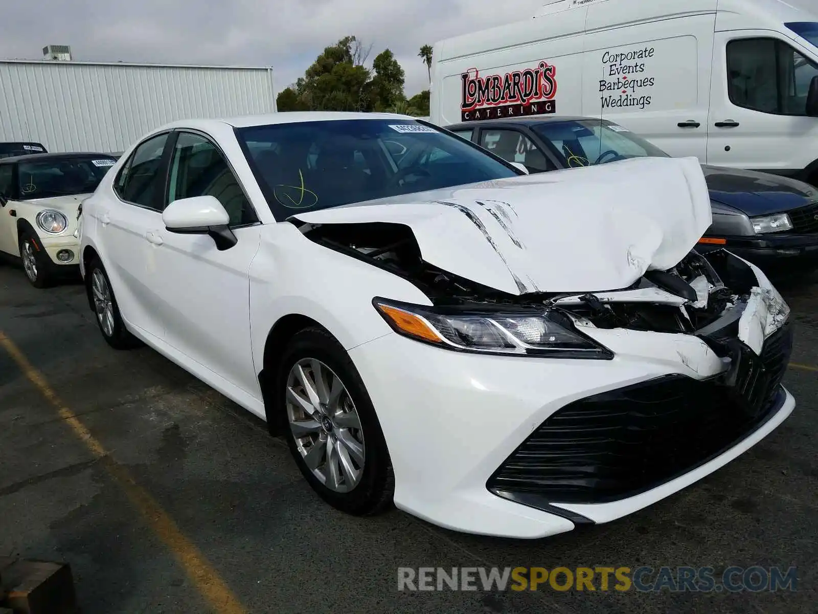 1 Photograph of a damaged car 4T1B11HK2KU230616 TOYOTA CAMRY 2019