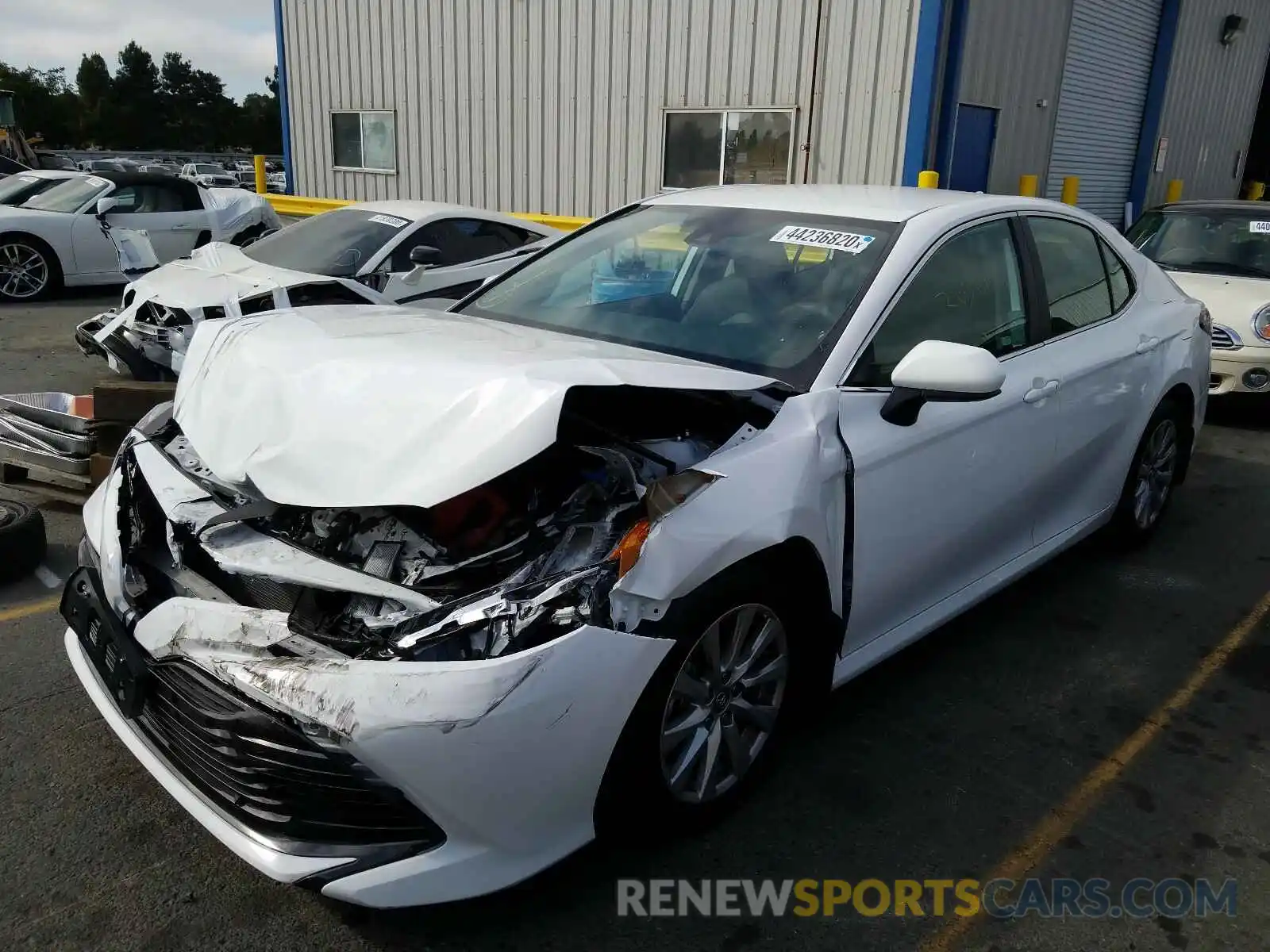 2 Photograph of a damaged car 4T1B11HK2KU230616 TOYOTA CAMRY 2019