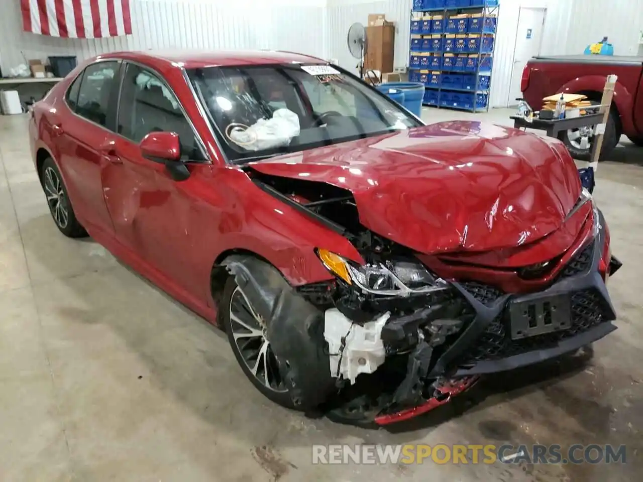 1 Photograph of a damaged car 4T1B11HK2KU231944 TOYOTA CAMRY 2019