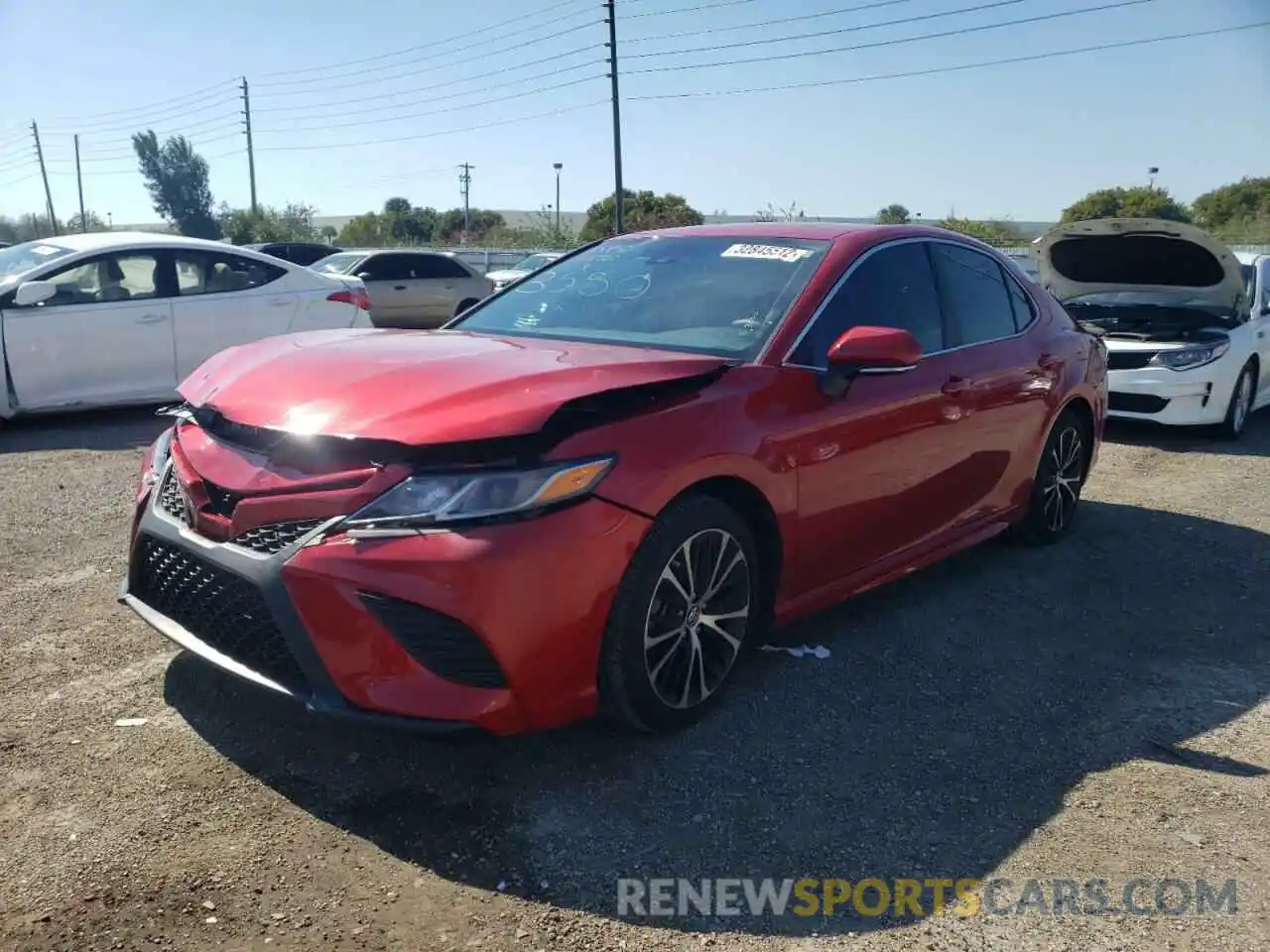 2 Photograph of a damaged car 4T1B11HK2KU233550 TOYOTA CAMRY 2019