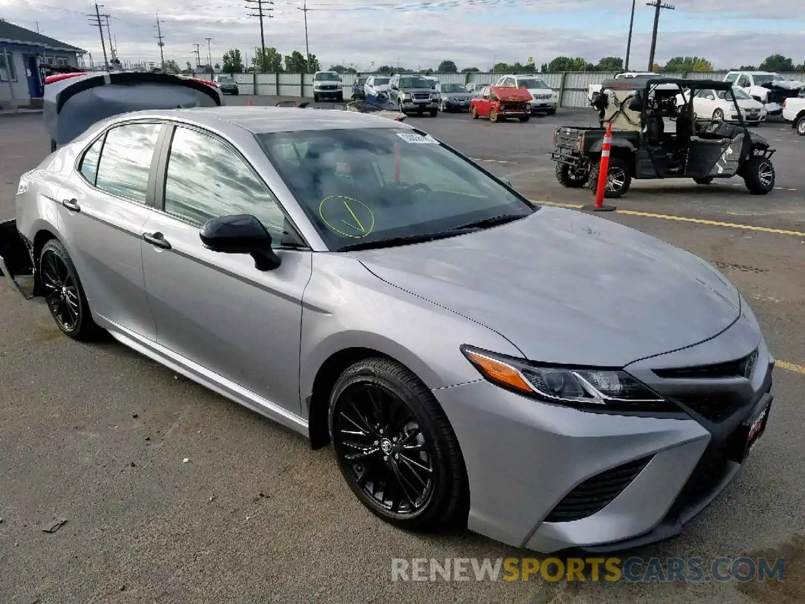 1 Photograph of a damaged car 4T1B11HK2KU234908 TOYOTA CAMRY 2019