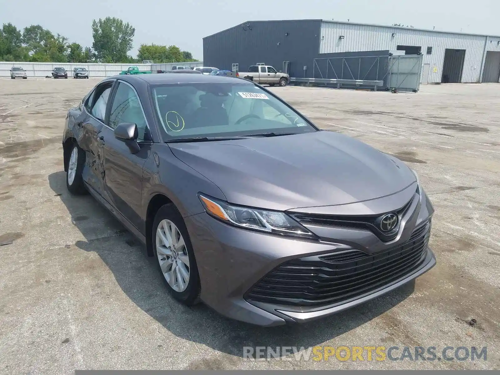 1 Photograph of a damaged car 4T1B11HK2KU234911 TOYOTA CAMRY 2019