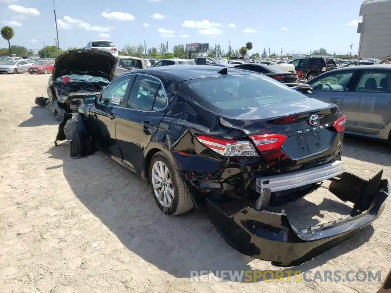 3 Photograph of a damaged car 4T1B11HK2KU234973 TOYOTA CAMRY 2019