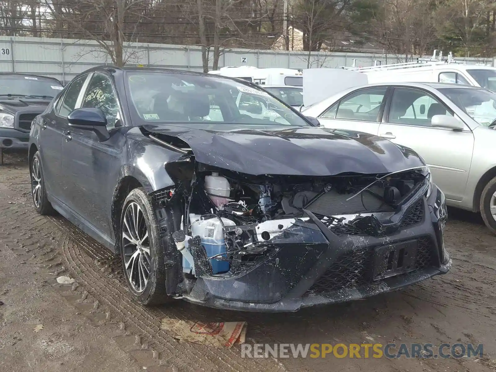 1 Photograph of a damaged car 4T1B11HK2KU235217 TOYOTA CAMRY 2019