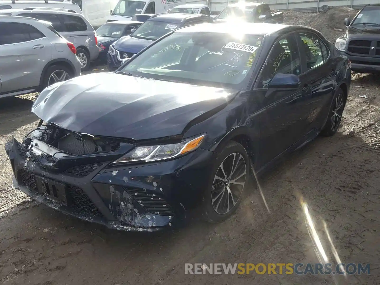 2 Photograph of a damaged car 4T1B11HK2KU235217 TOYOTA CAMRY 2019