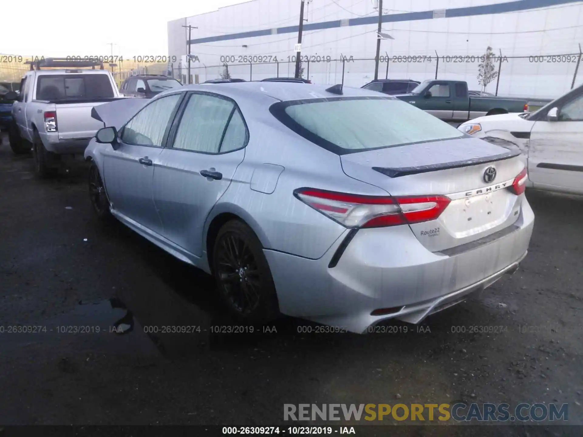 3 Photograph of a damaged car 4T1B11HK2KU235850 TOYOTA CAMRY 2019