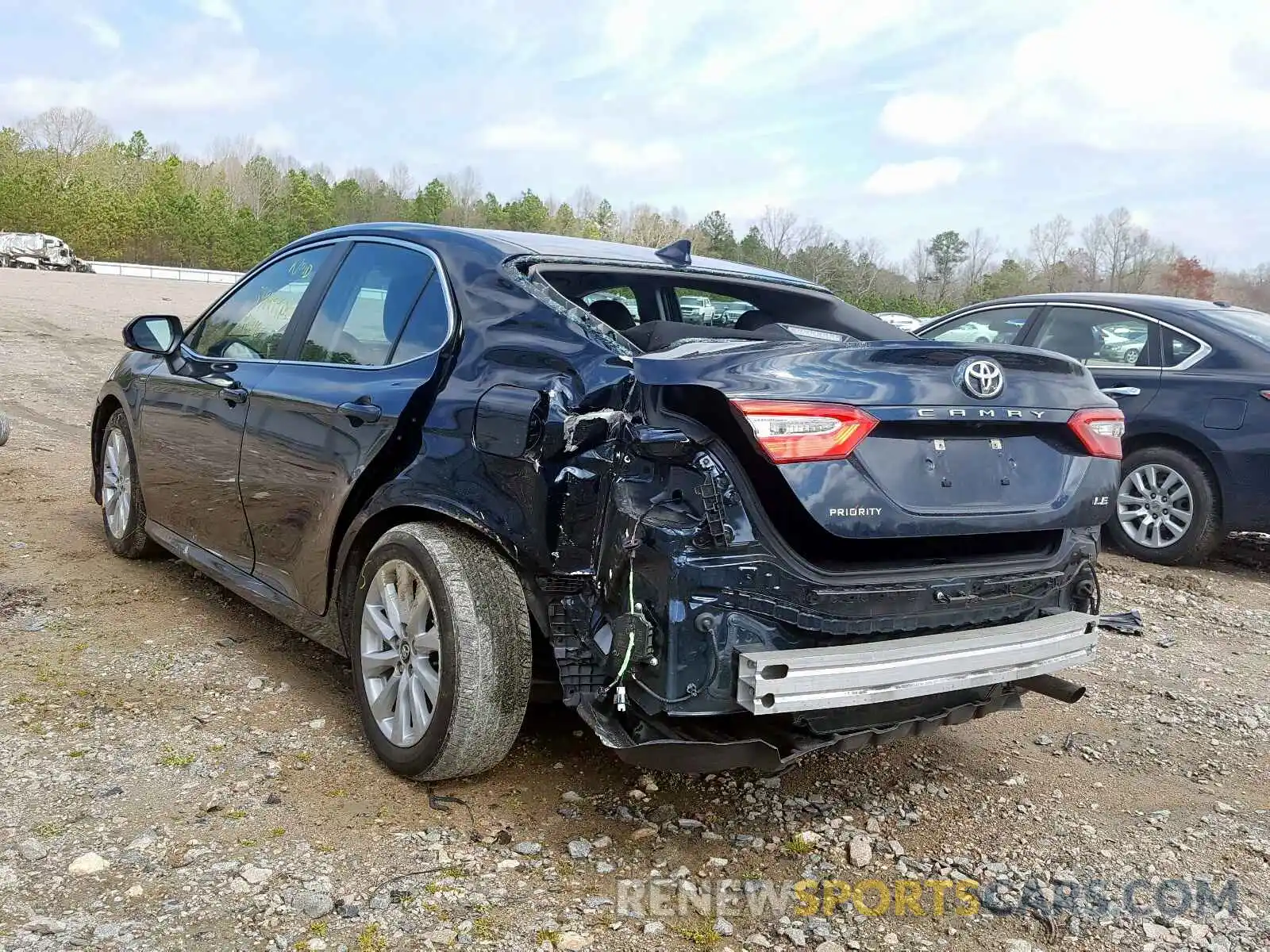 3 Photograph of a damaged car 4T1B11HK2KU236027 TOYOTA CAMRY 2019