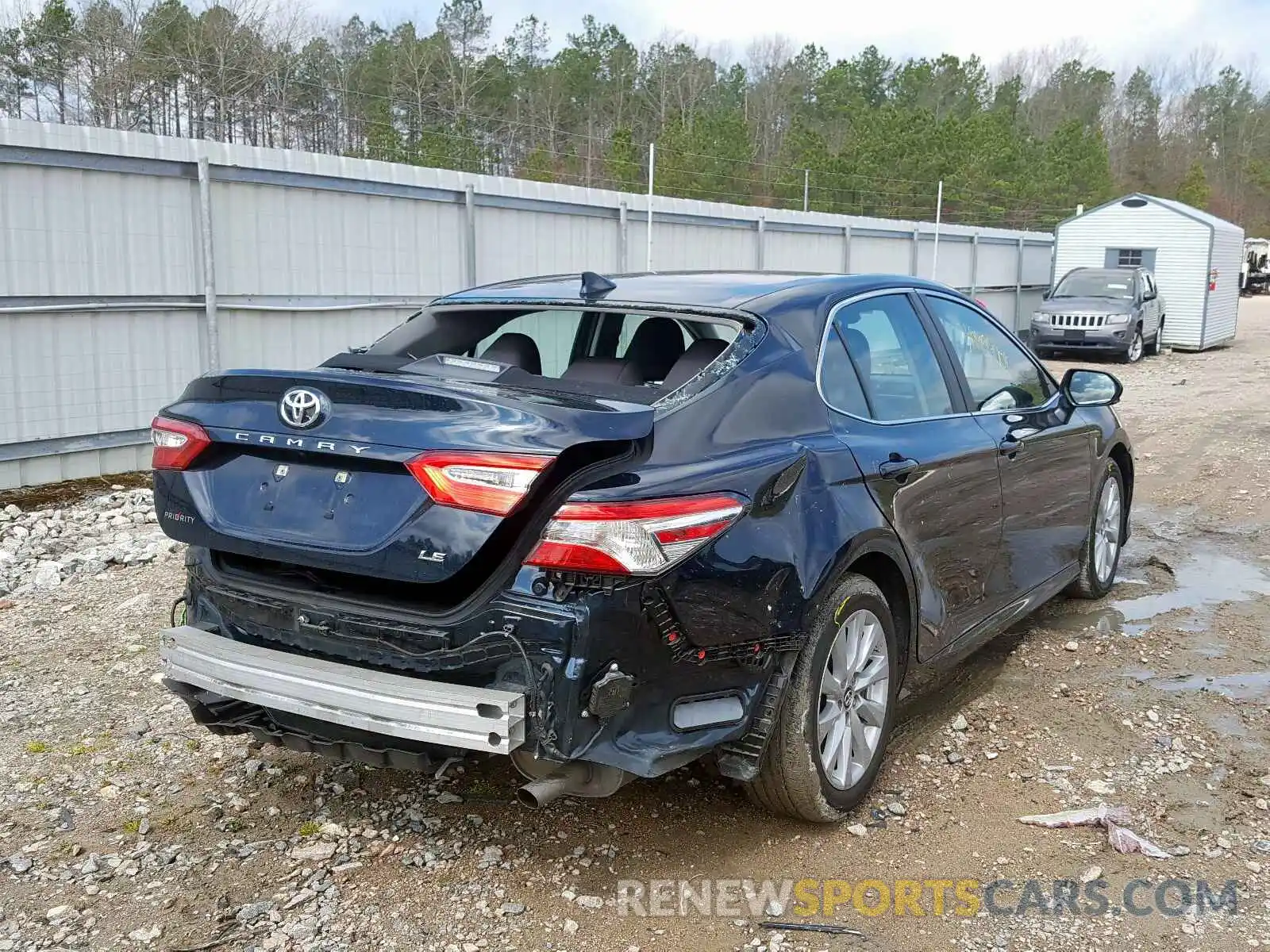 4 Photograph of a damaged car 4T1B11HK2KU236027 TOYOTA CAMRY 2019