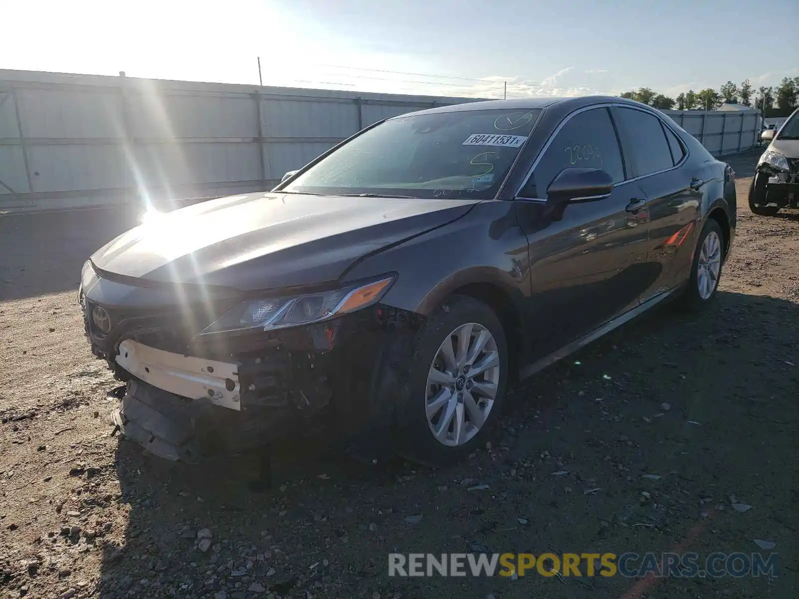 2 Photograph of a damaged car 4T1B11HK2KU236092 TOYOTA CAMRY 2019