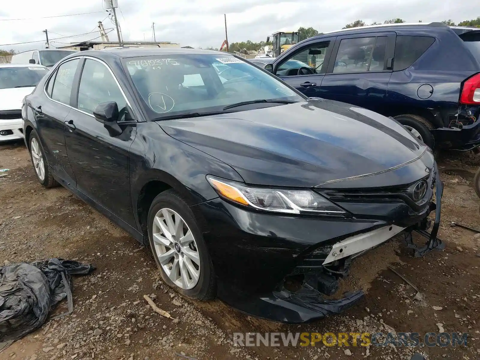 1 Photograph of a damaged car 4T1B11HK2KU236206 TOYOTA CAMRY 2019