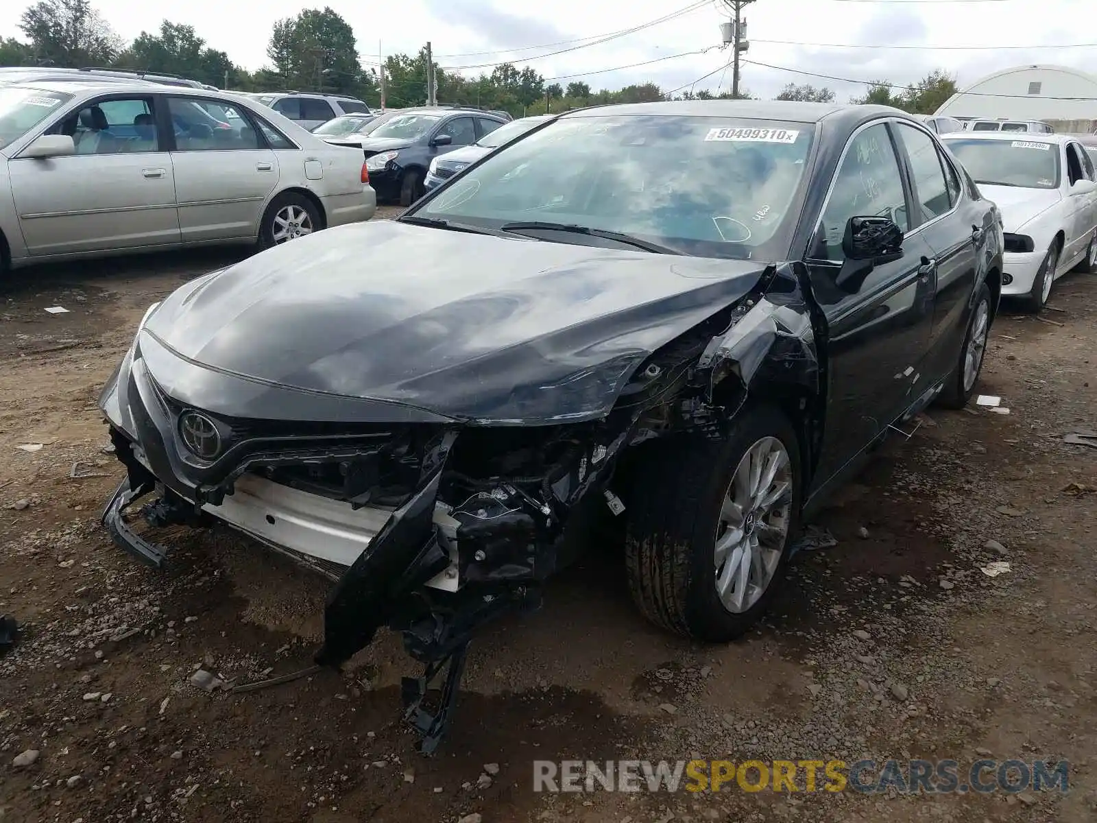 2 Photograph of a damaged car 4T1B11HK2KU236206 TOYOTA CAMRY 2019