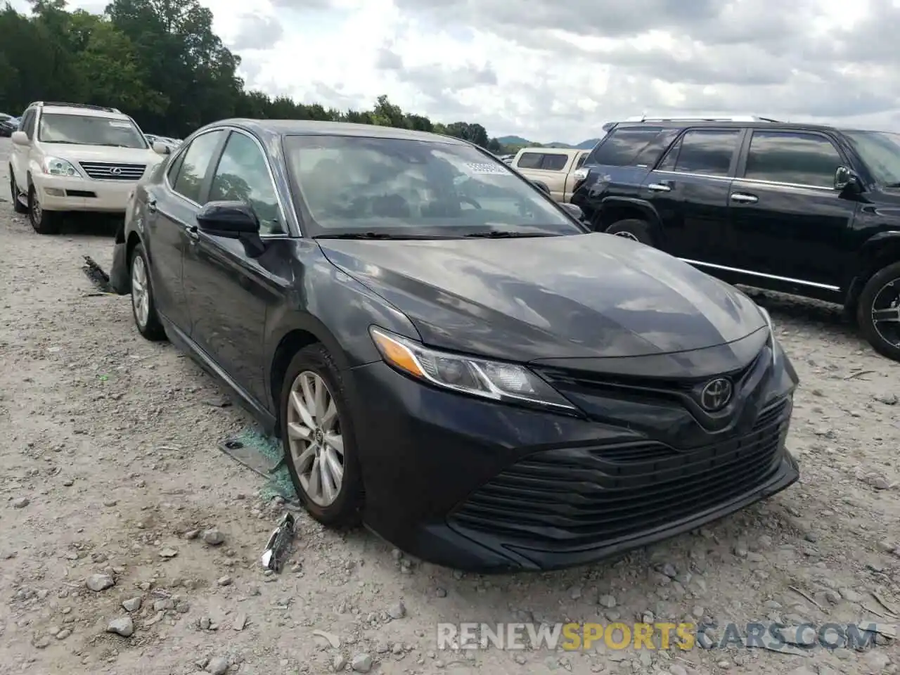 1 Photograph of a damaged car 4T1B11HK2KU236433 TOYOTA CAMRY 2019