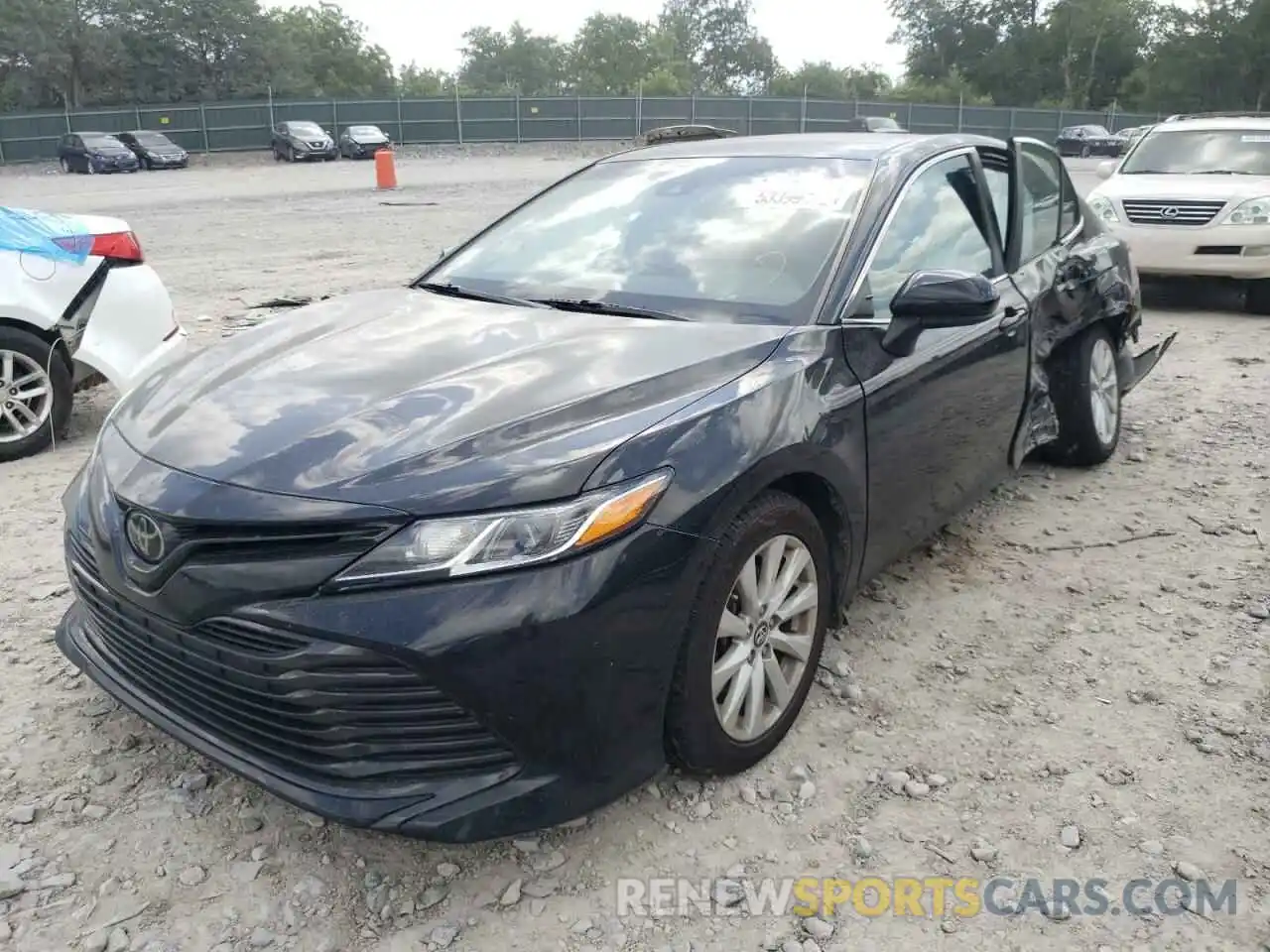 2 Photograph of a damaged car 4T1B11HK2KU236433 TOYOTA CAMRY 2019