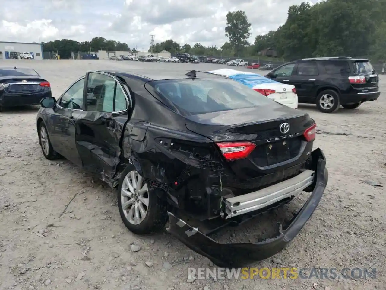 3 Photograph of a damaged car 4T1B11HK2KU236433 TOYOTA CAMRY 2019