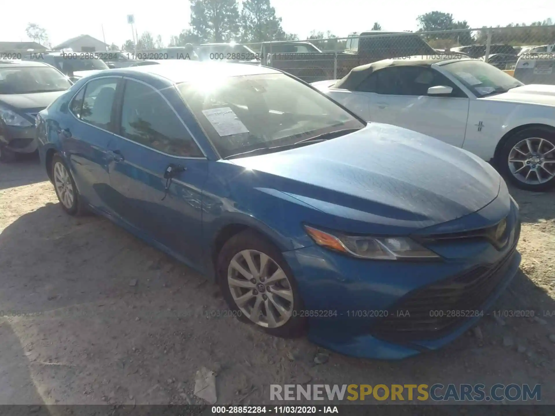 1 Photograph of a damaged car 4T1B11HK2KU236562 TOYOTA CAMRY 2019