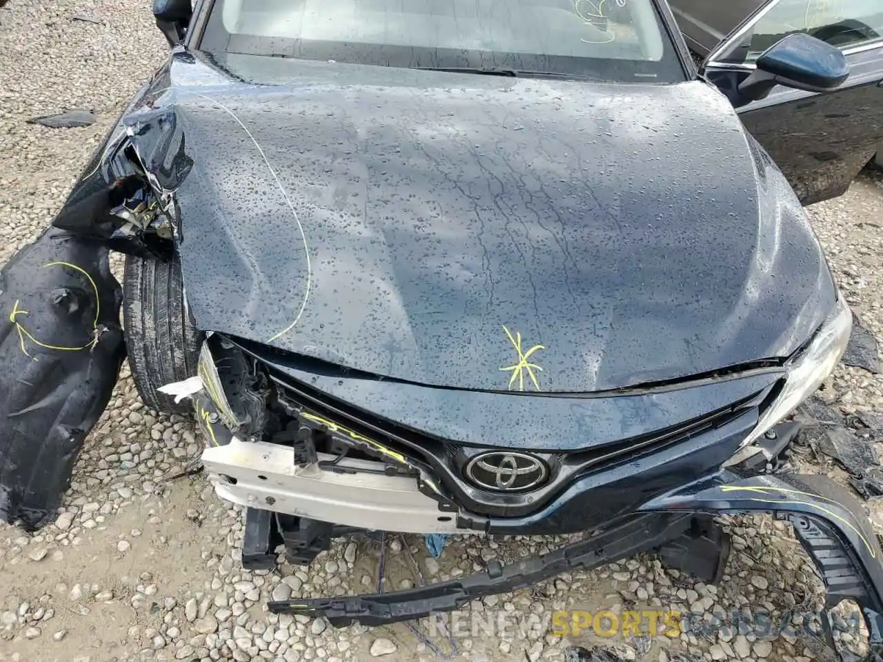 7 Photograph of a damaged car 4T1B11HK2KU236769 TOYOTA CAMRY 2019