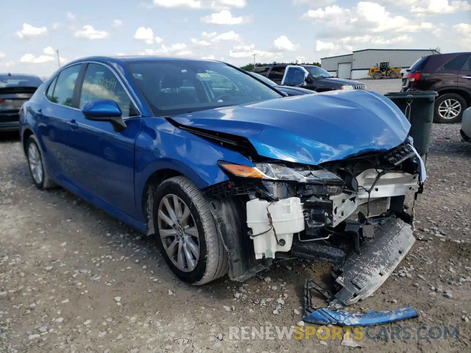 1 Photograph of a damaged car 4T1B11HK2KU237002 TOYOTA CAMRY 2019