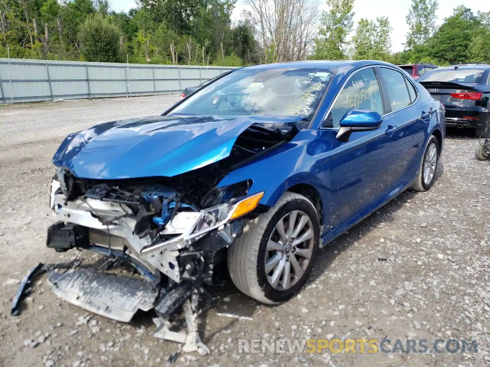 2 Photograph of a damaged car 4T1B11HK2KU237002 TOYOTA CAMRY 2019