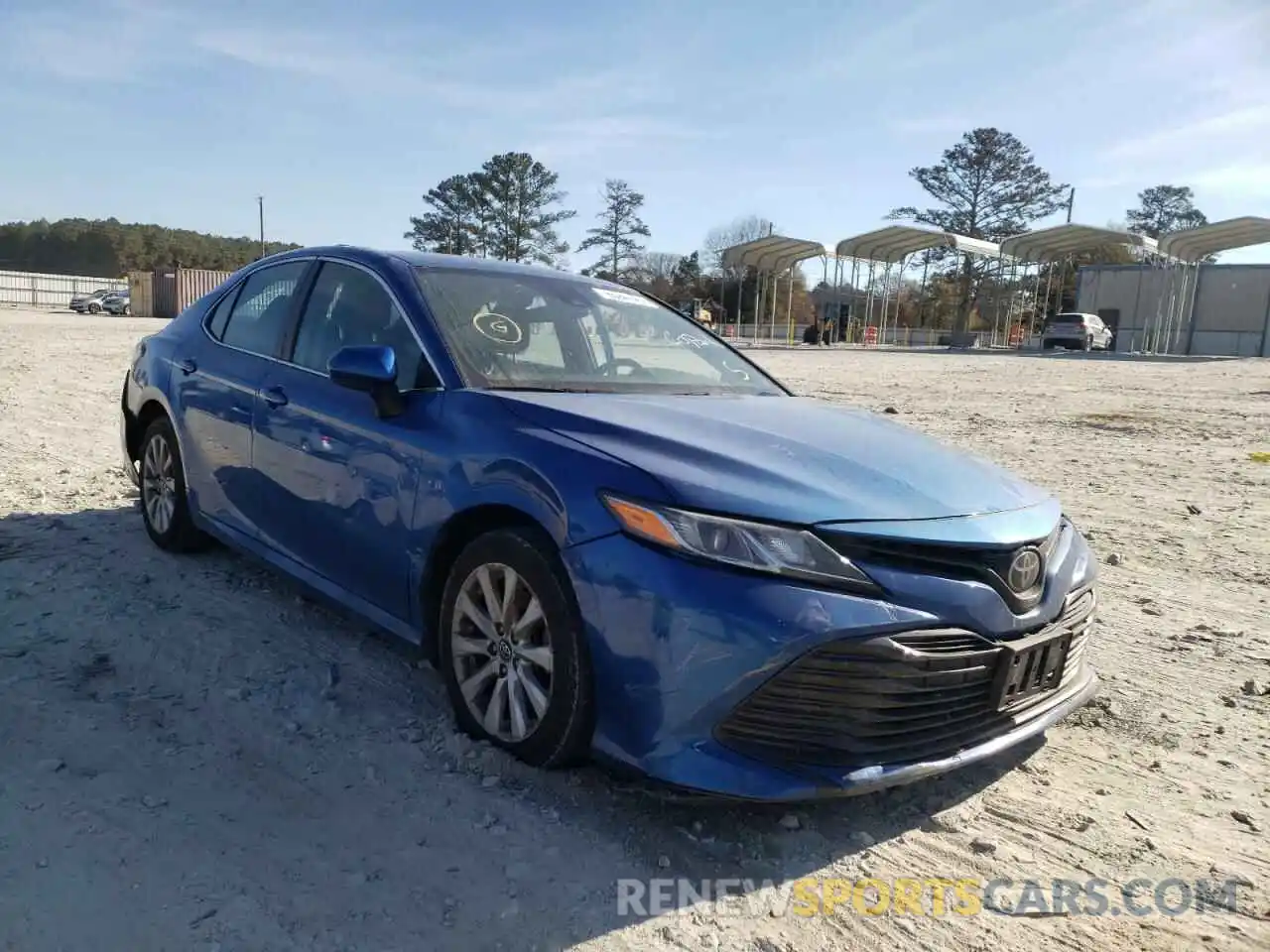 1 Photograph of a damaged car 4T1B11HK2KU237288 TOYOTA CAMRY 2019