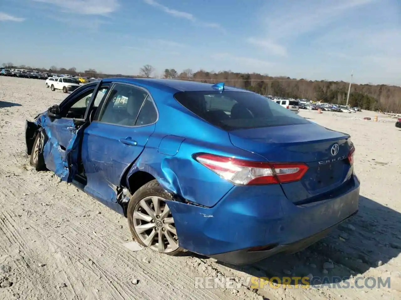 3 Photograph of a damaged car 4T1B11HK2KU237288 TOYOTA CAMRY 2019