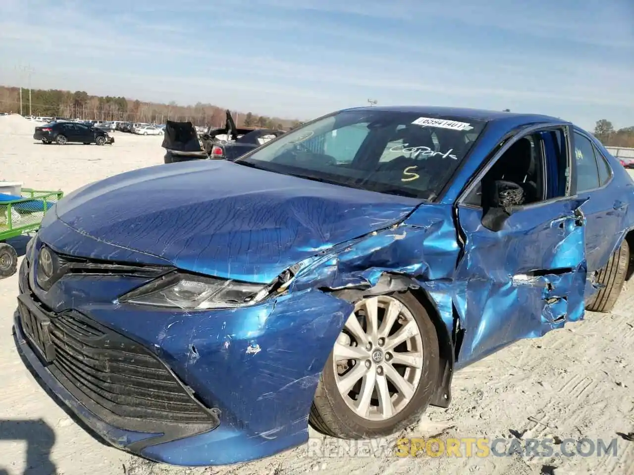 9 Photograph of a damaged car 4T1B11HK2KU237288 TOYOTA CAMRY 2019