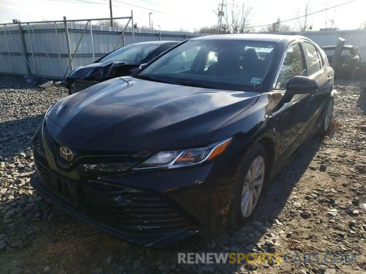 2 Photograph of a damaged car 4T1B11HK2KU237386 TOYOTA CAMRY 2019