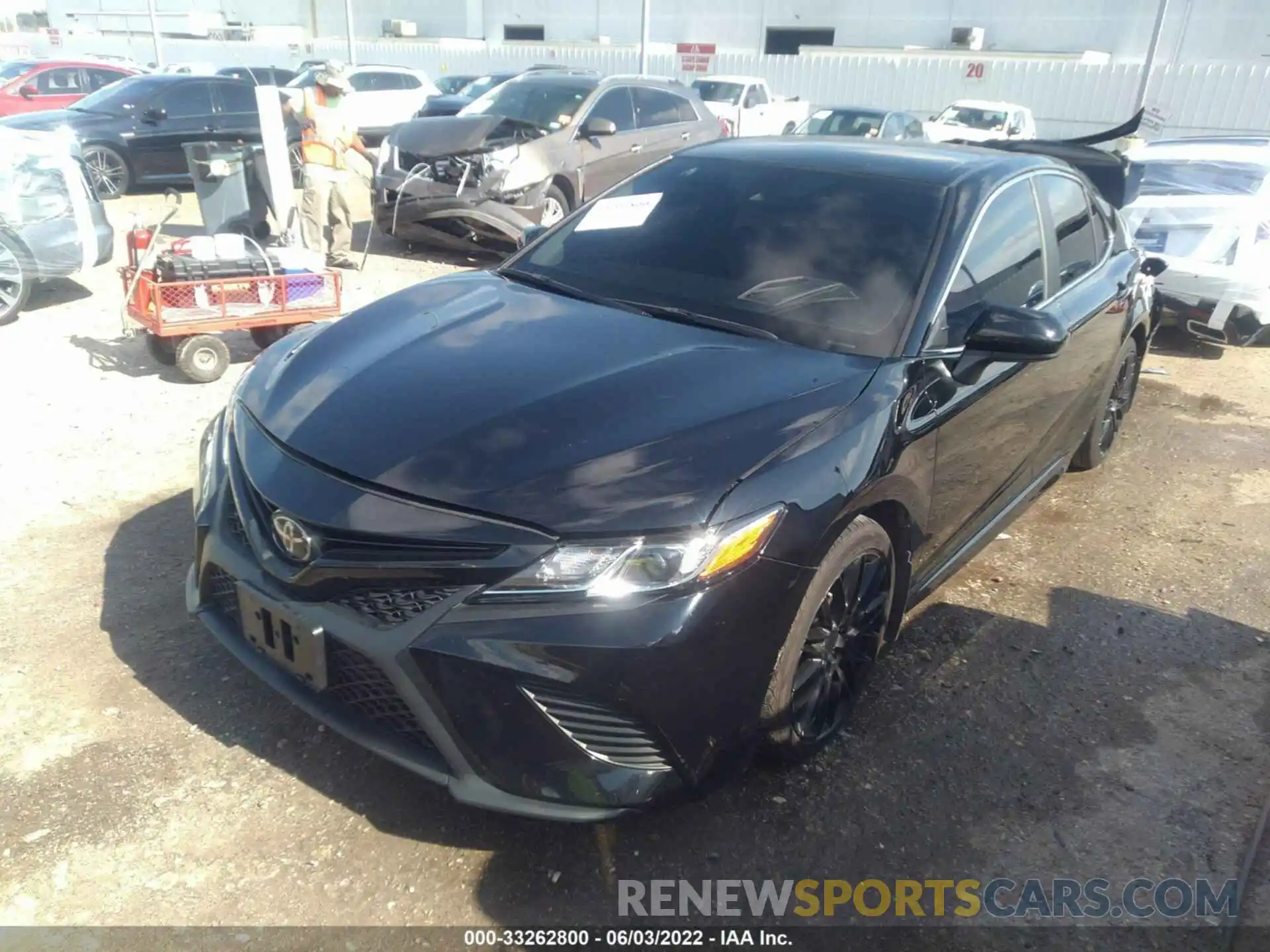 2 Photograph of a damaged car 4T1B11HK2KU237730 TOYOTA CAMRY 2019