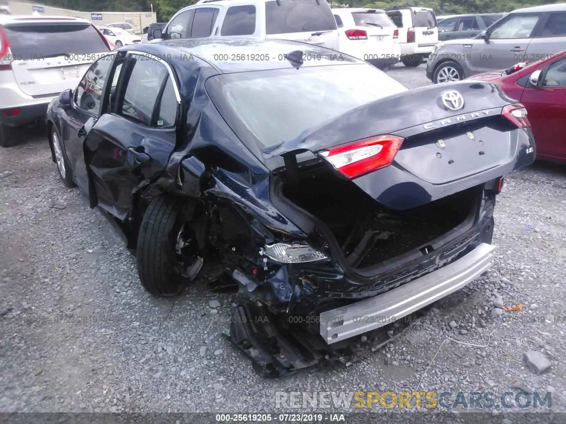 3 Photograph of a damaged car 4T1B11HK2KU237856 TOYOTA CAMRY 2019