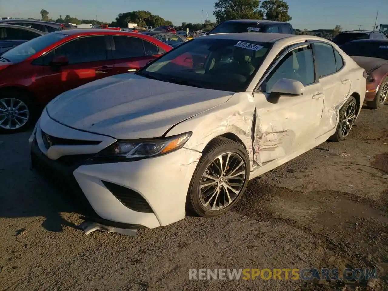 2 Photograph of a damaged car 4T1B11HK2KU239509 TOYOTA CAMRY 2019