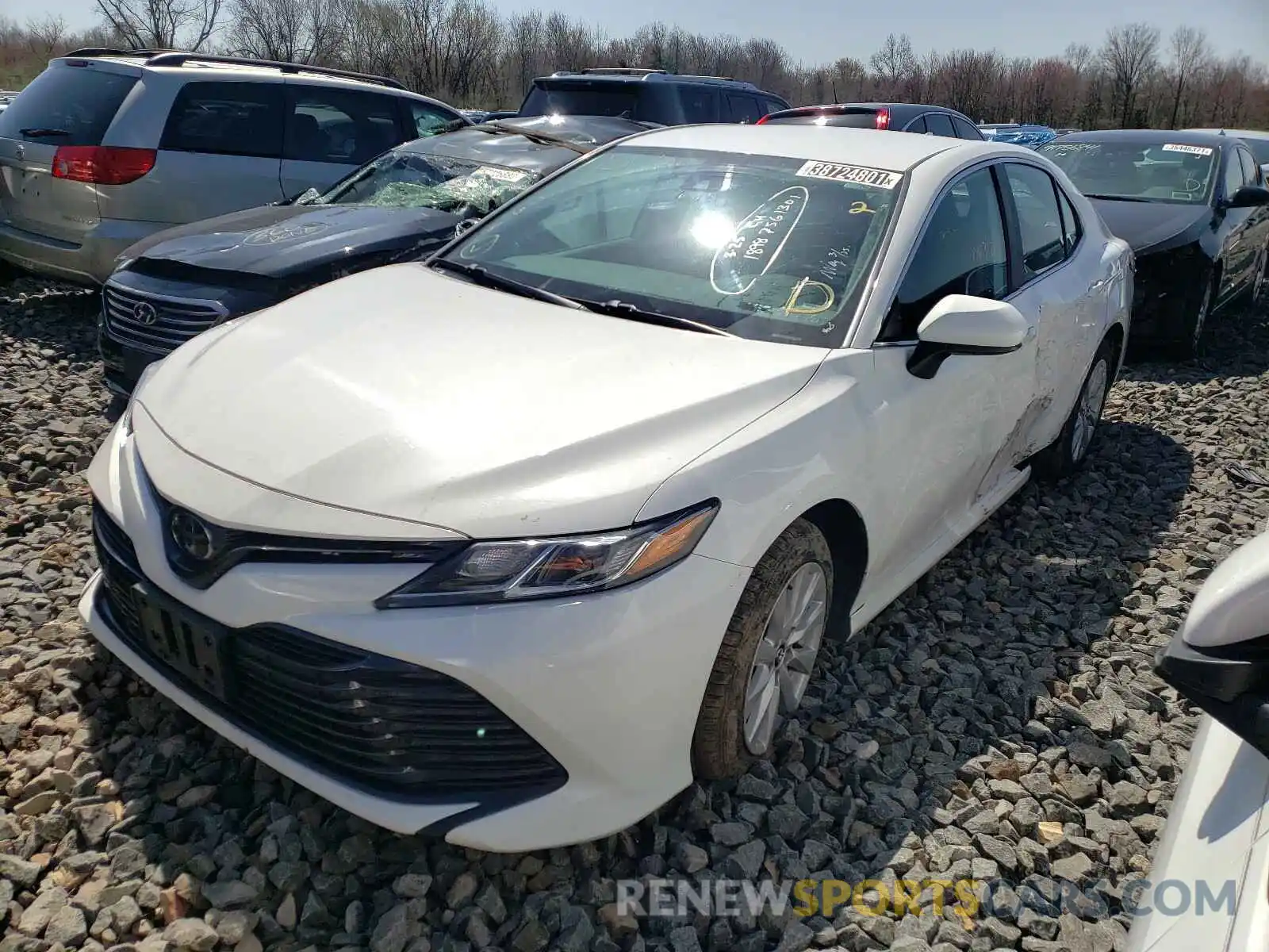 2 Photograph of a damaged car 4T1B11HK2KU239669 TOYOTA CAMRY 2019