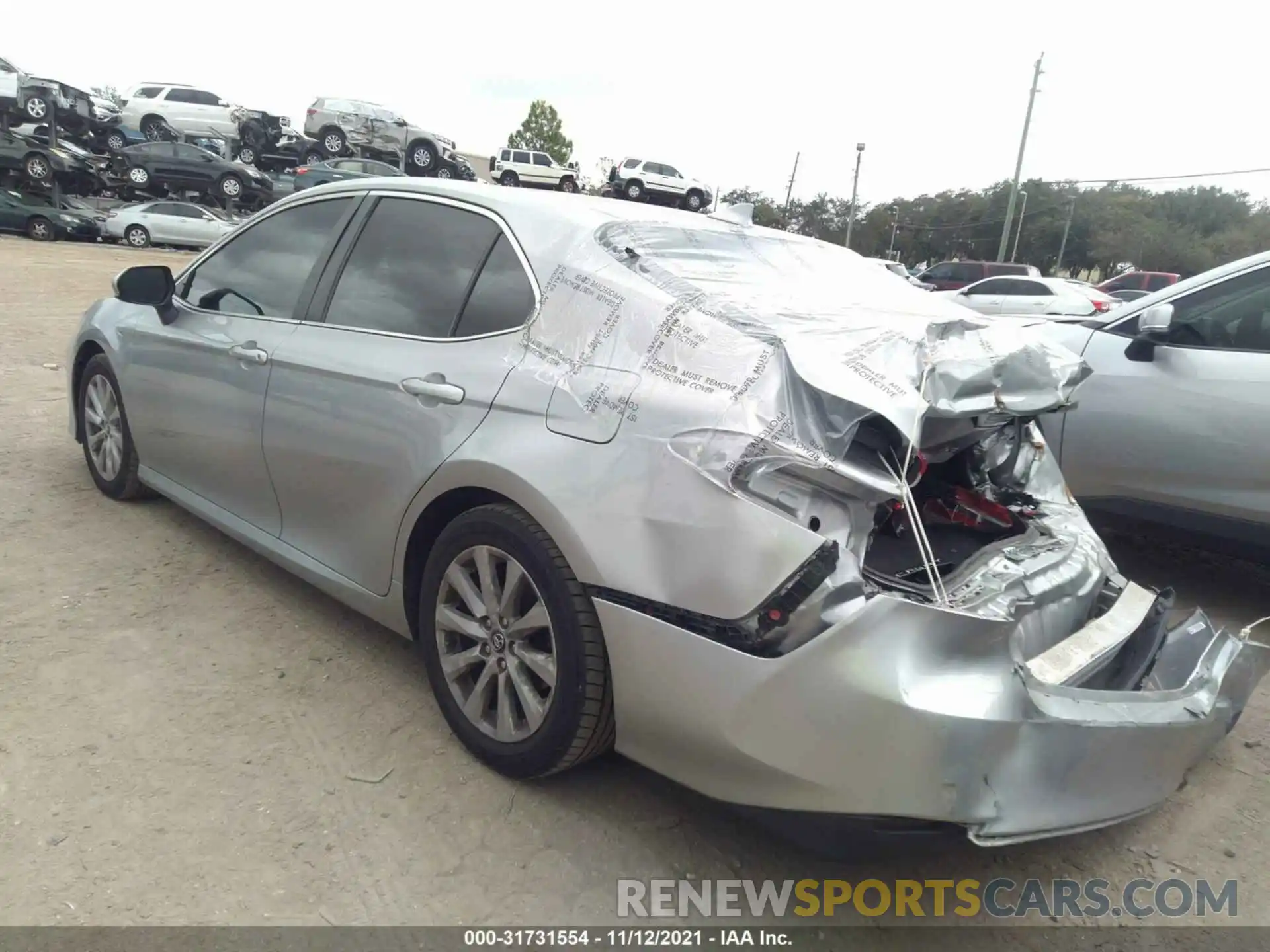 3 Photograph of a damaged car 4T1B11HK2KU239848 TOYOTA CAMRY 2019