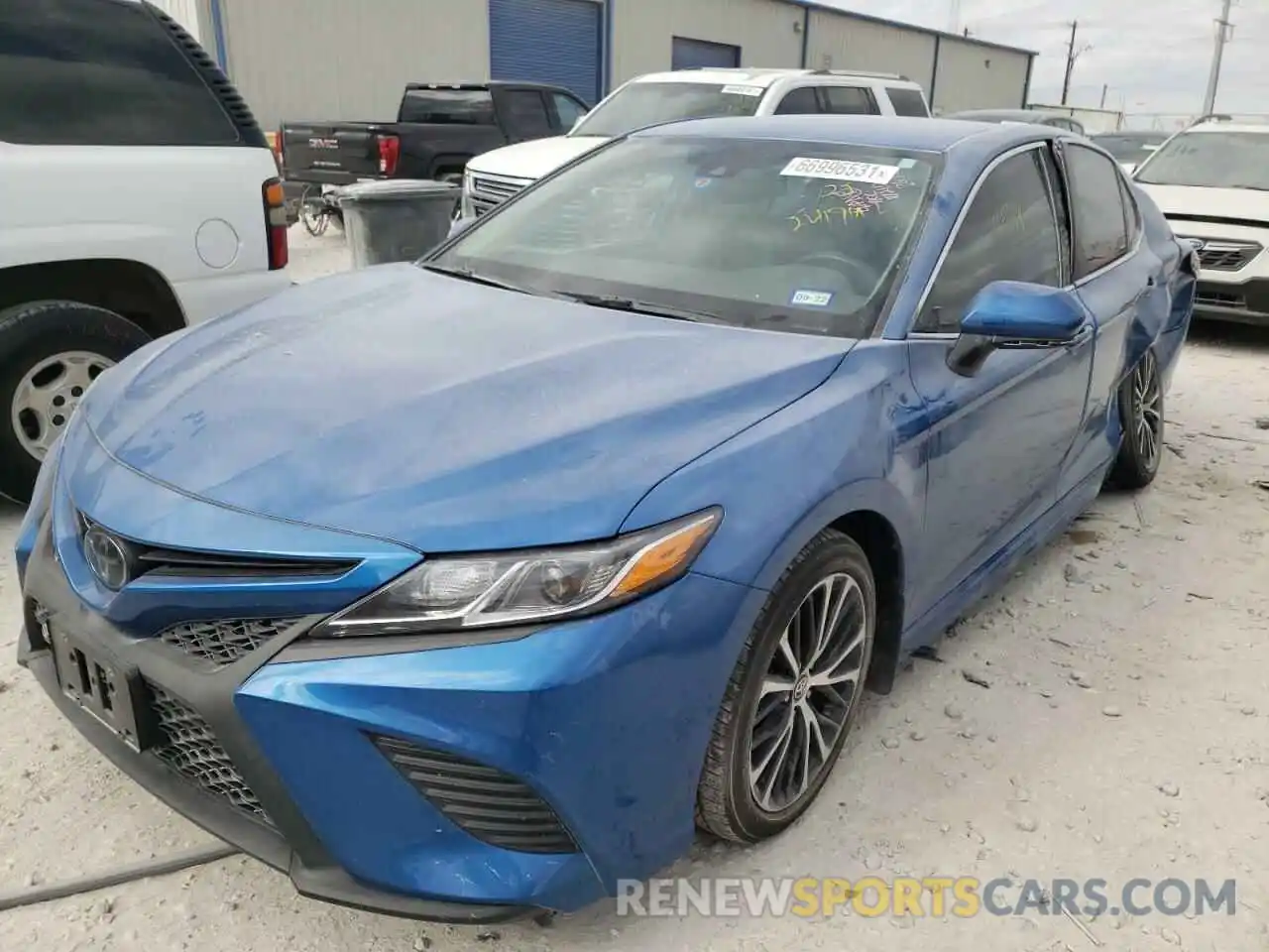 2 Photograph of a damaged car 4T1B11HK2KU241793 TOYOTA CAMRY 2019