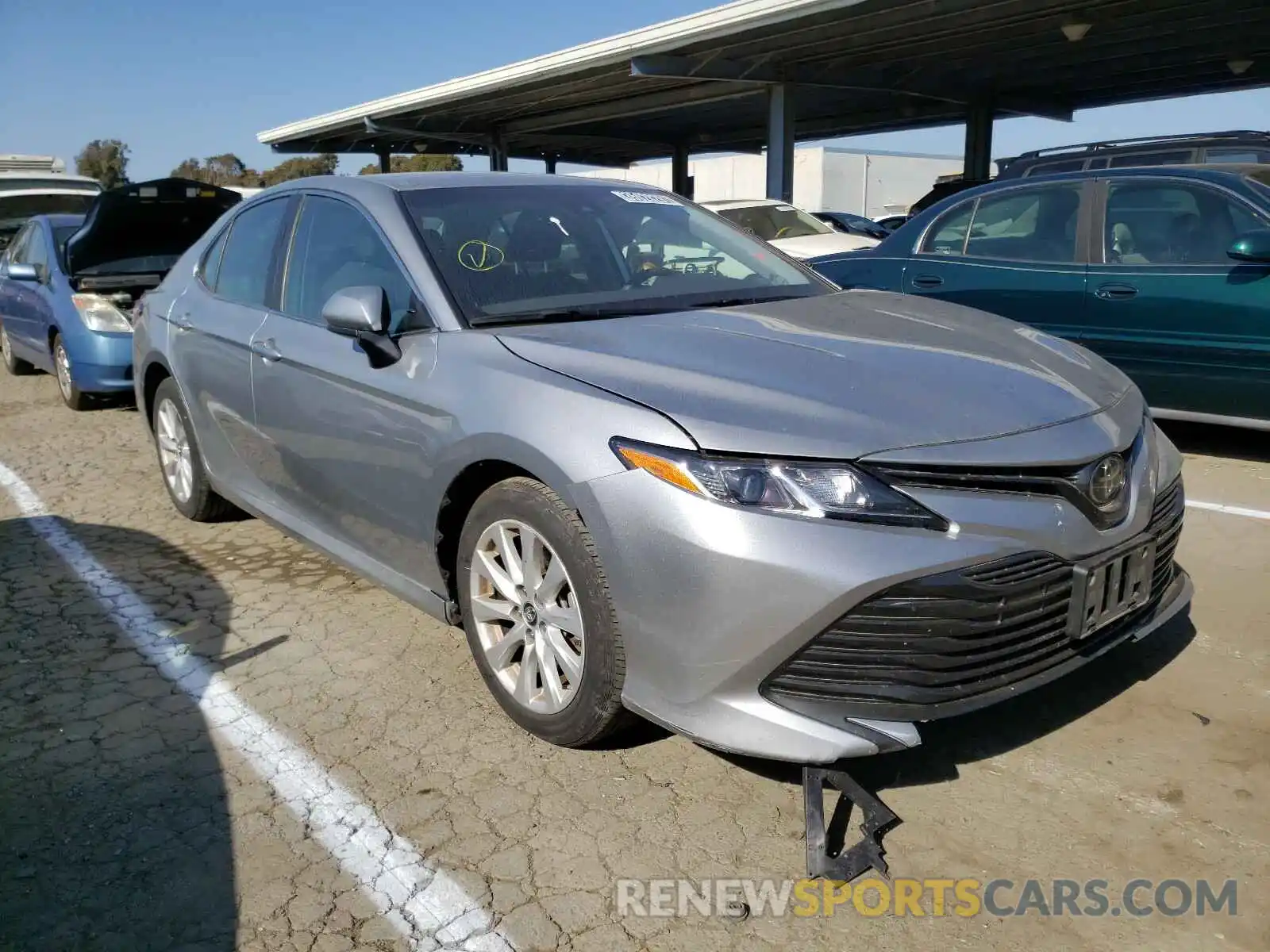 1 Photograph of a damaged car 4T1B11HK2KU242846 TOYOTA CAMRY 2019