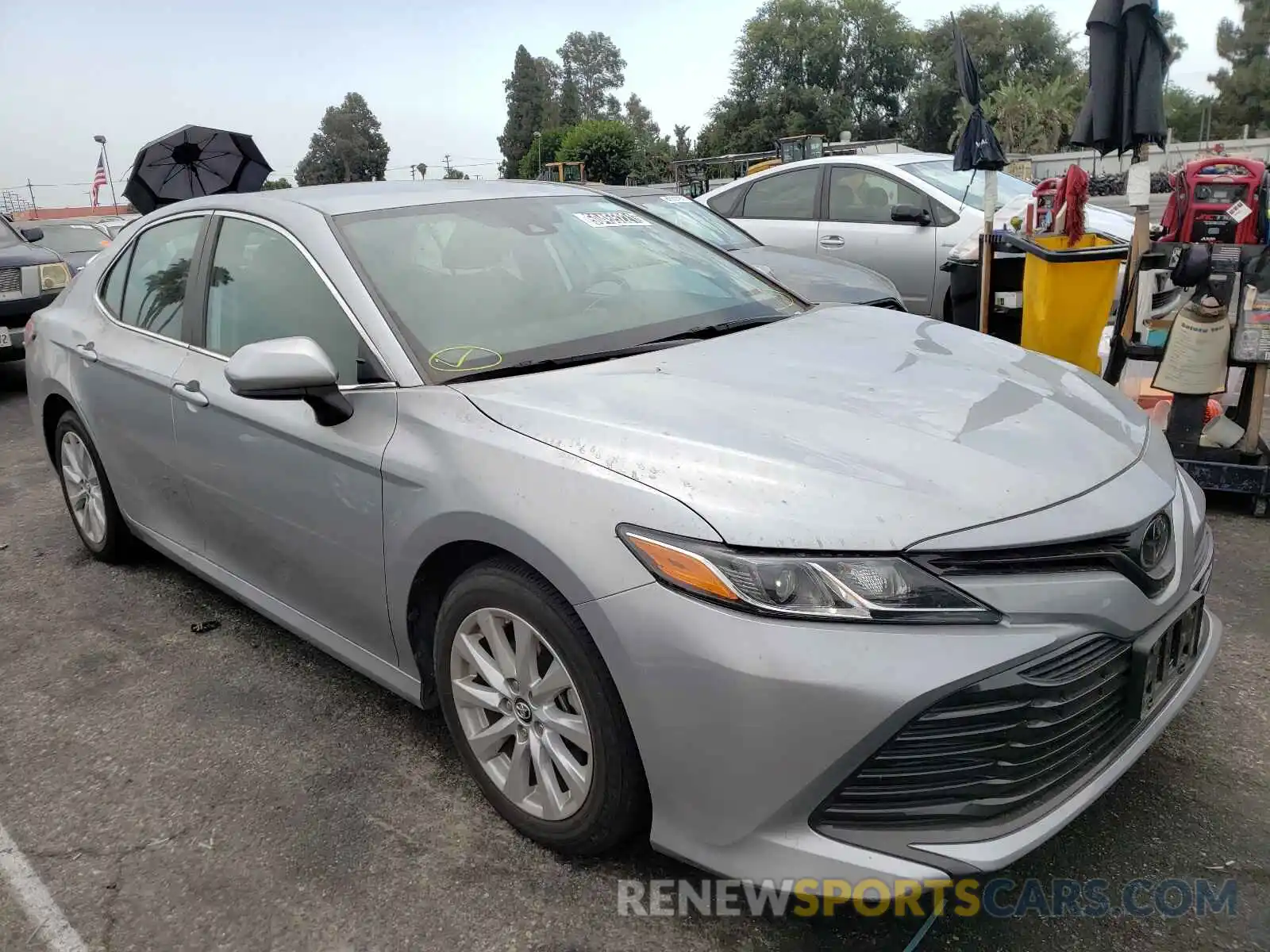 1 Photograph of a damaged car 4T1B11HK2KU242863 TOYOTA CAMRY 2019