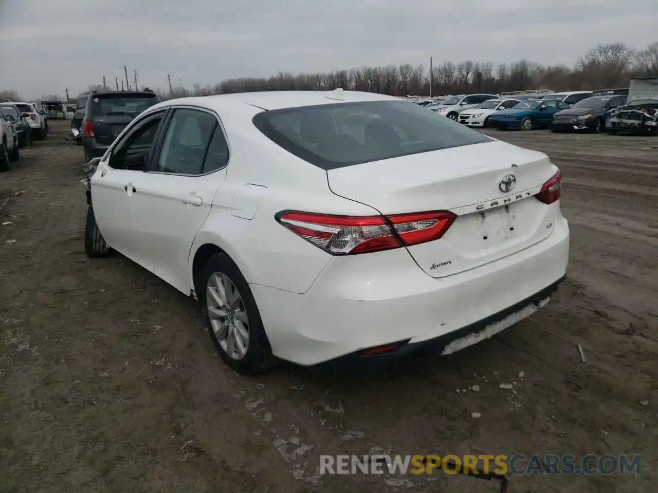 3 Photograph of a damaged car 4T1B11HK2KU243964 TOYOTA CAMRY 2019