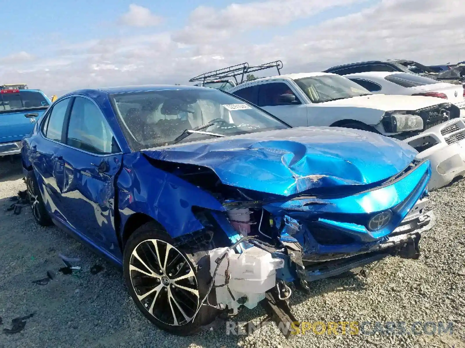 1 Photograph of a damaged car 4T1B11HK2KU244001 TOYOTA CAMRY 2019