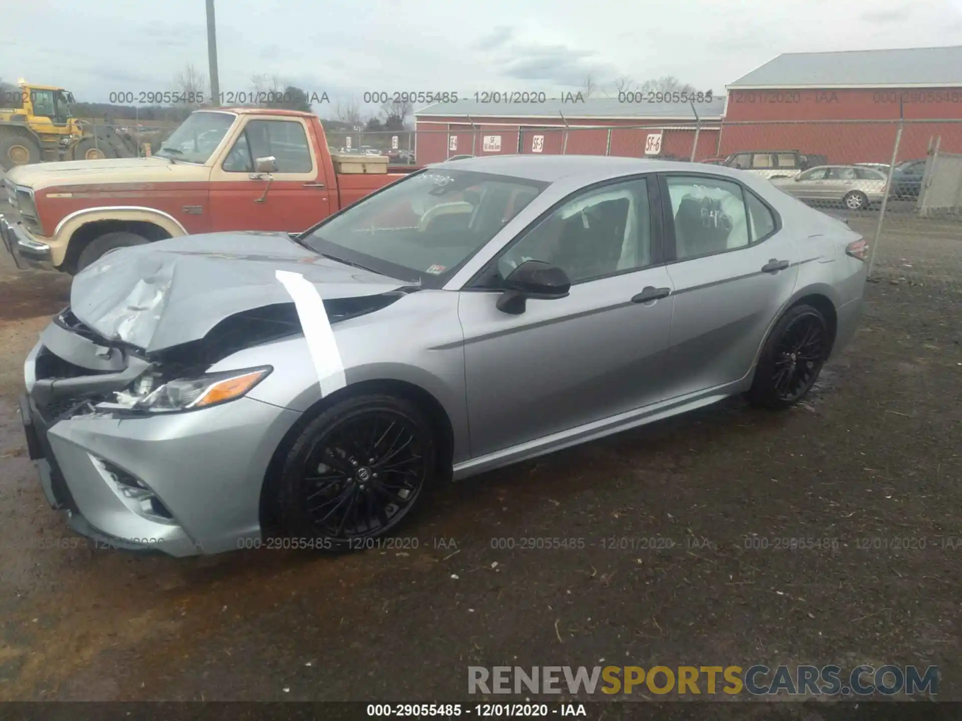 2 Photograph of a damaged car 4T1B11HK2KU244306 TOYOTA CAMRY 2019