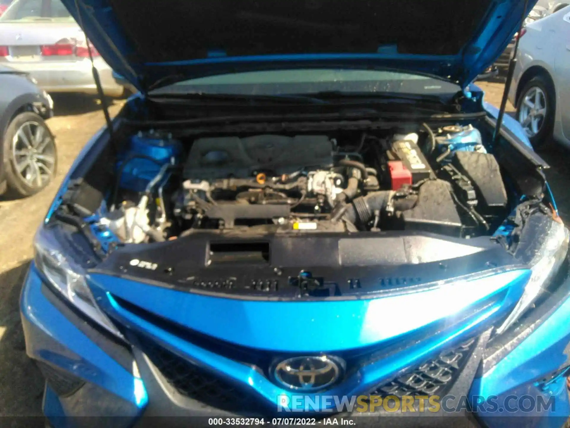 10 Photograph of a damaged car 4T1B11HK2KU244631 TOYOTA CAMRY 2019