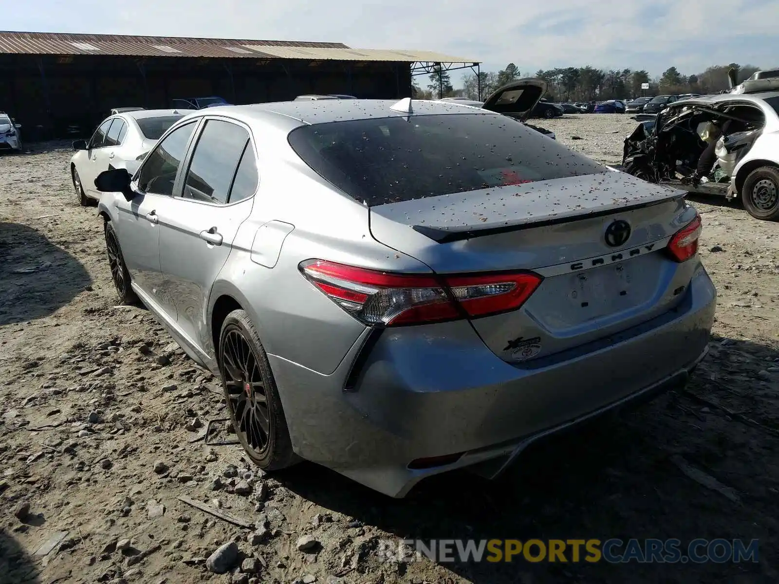 3 Photograph of a damaged car 4T1B11HK2KU245214 TOYOTA CAMRY 2019