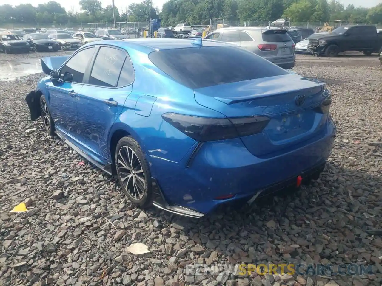 3 Фотография поврежденного автомобиля 4T1B11HK2KU245715 TOYOTA CAMRY 2019