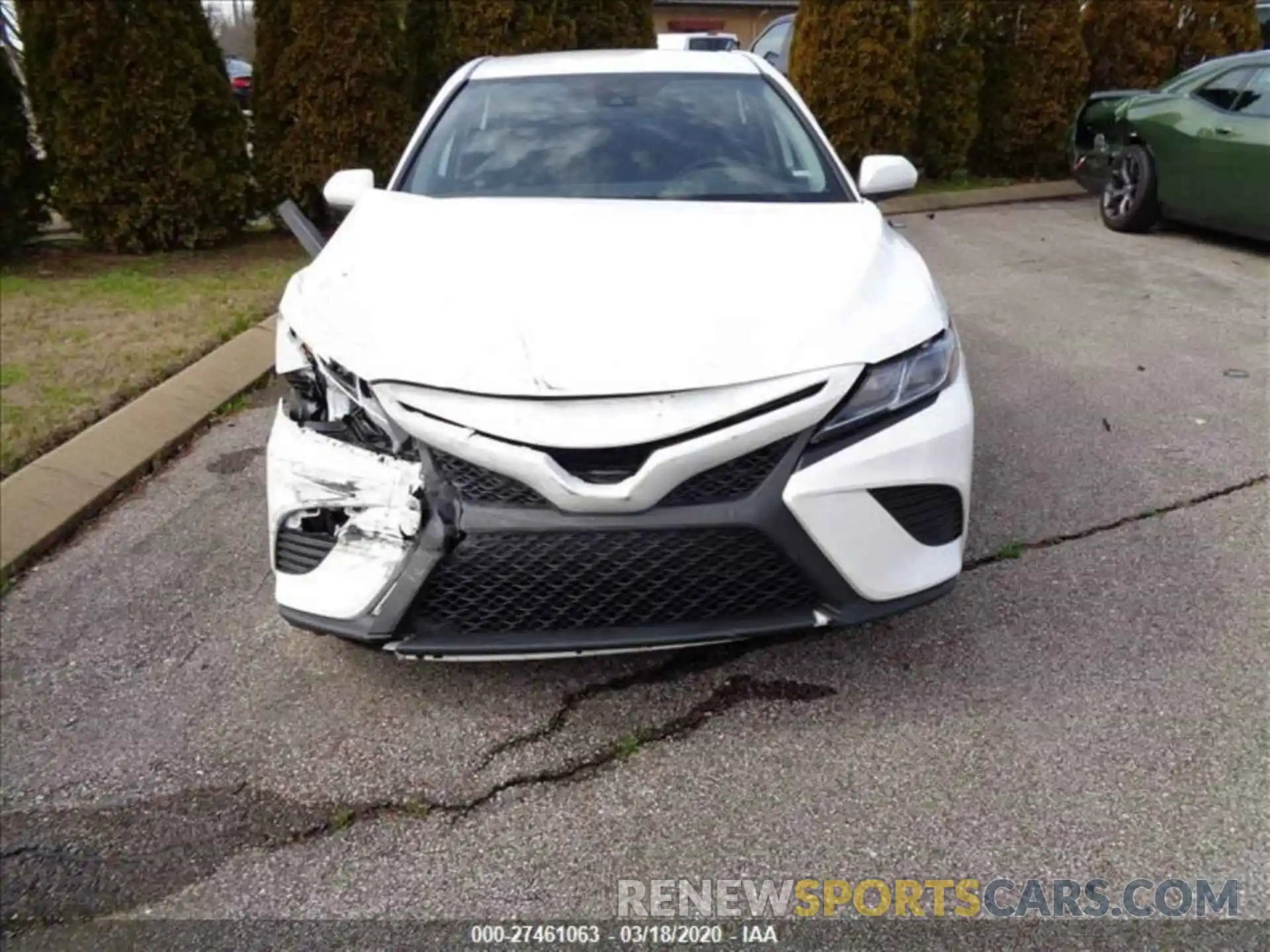 2 Photograph of a damaged car 4T1B11HK2KU246248 TOYOTA CAMRY 2019